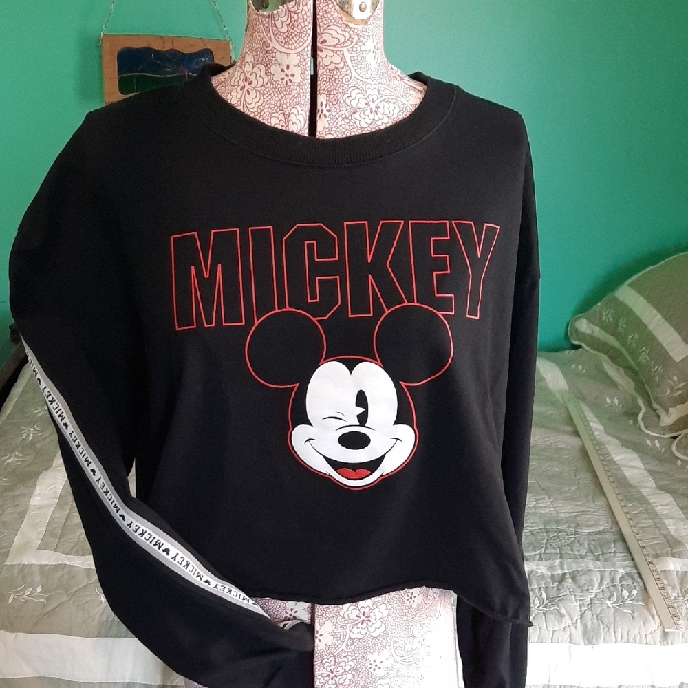 Black Mickey Mouse Sweatshirt
